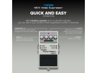 <b>BOSS NS-1X Pedal Supressor de Ruido Noise Suppressor SPECIAL EDITION</b> <b>BOSS NS-1X Pedal Supressor de Ruido Noise Suppressor SPECIAL EDITION</b>